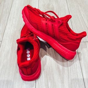 Red Adidas ultraboost